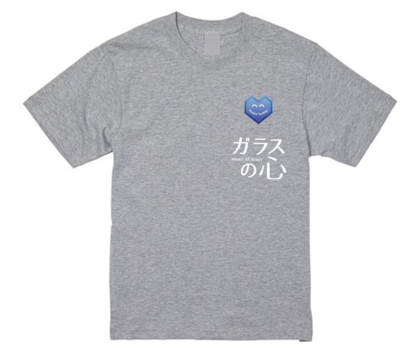 「ガラスの心」Tシャツ - 画像 (2)